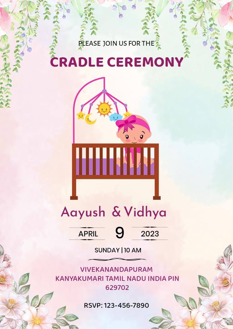 How to Find the Invitation for Cradle Ceremony