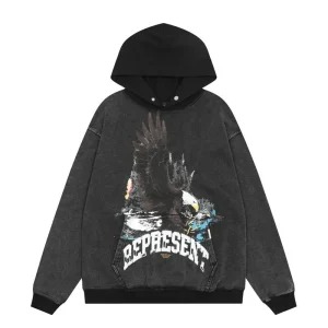 The Ascent of the Represent Hoodie, A Mix of Extravagance and Streetwear