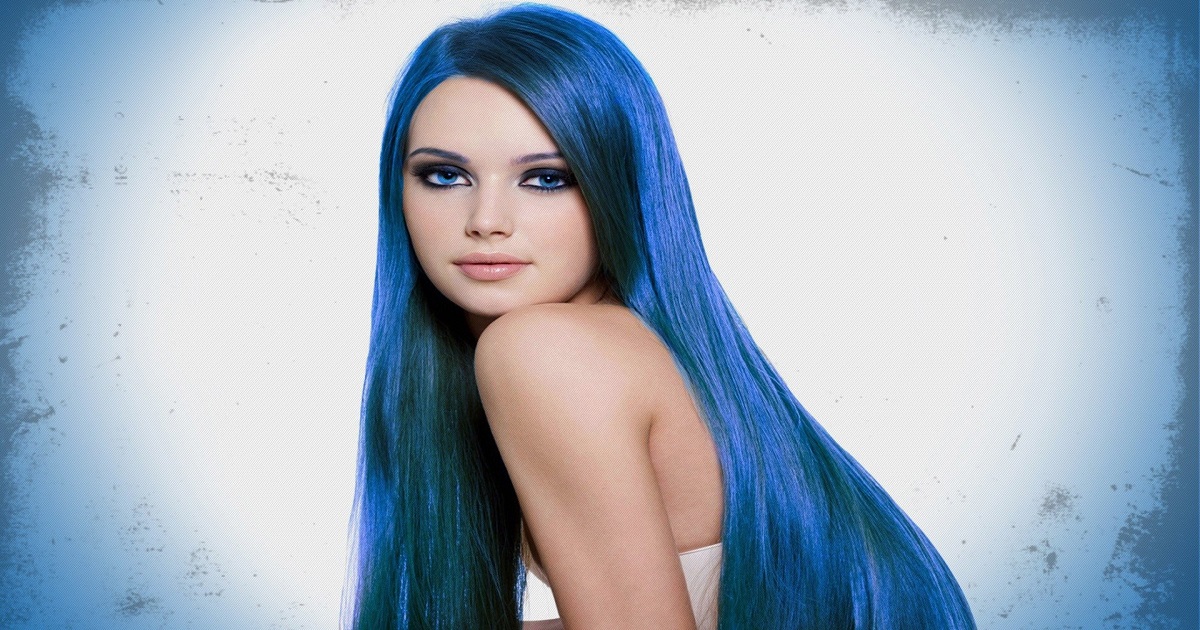 Midnight Blue Hair Dye Makes You Attractive Damsel